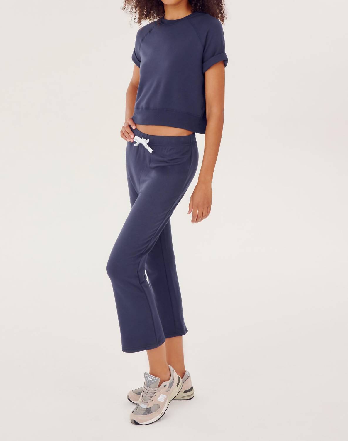 Splits59 - Brooks Fleece Cropped Flare Jeans