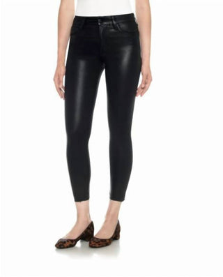 Joe'S Jeans - Calça jeans skinny Charlie High Rise Coated Raw Hem