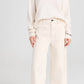 Askk Ny - Virginia Semi Wide Leg Pant