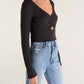 Z Supply - BELLA RIB LONG SLEEVE TOP