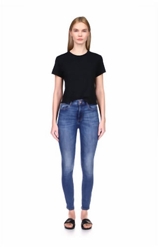 Dl1961 - Feminino - FARROW SKINNY: TORNOZELO INSTASCULPT DE CINTURA ALTA