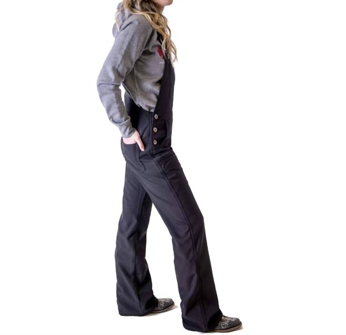 Cowgirl Tuff - Work Hard Play Hard Bib Overalls