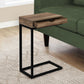 Accent Table, C - Shaped Contemporary Elegant Design