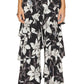 Alice + Olivia - Lotus High Rise Wide Leg Ruffle Pants