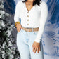 Buddylove - Holly Long Sleeve Button Up Bodysuit