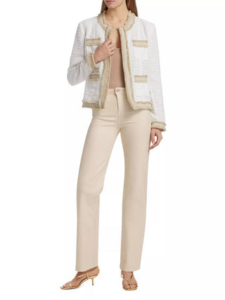 L'Agence - Jaqueta jeans Agnes Tweed