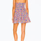 For Love &amp; Lemons - Minivestido Sasha com estampa floral e bustiê sem alças