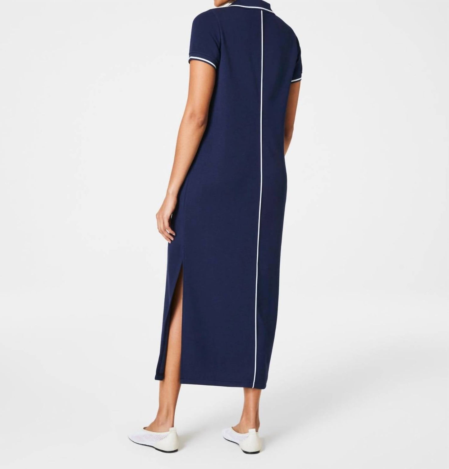 Spanx - Airessentials Pique Polo Midi Dress