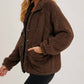 Bluivy - Women's Button Down Fleece Sherpa Jacket
