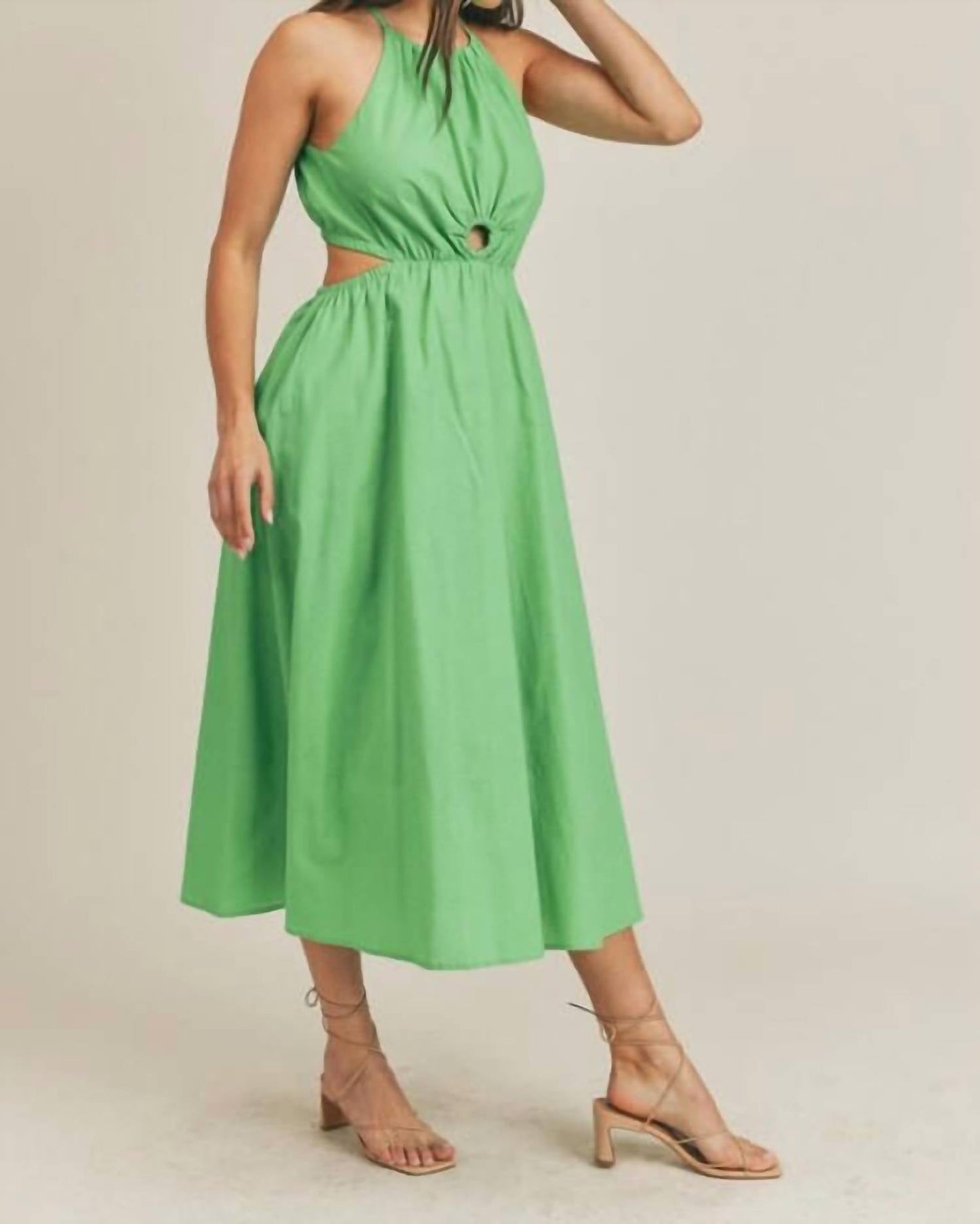 &Merci - Cut Out Midi Dress