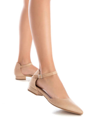 Xti - Sapatos baixos femininos com tira no tornozelo