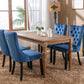 Nikki Collection Modern Tufted Velvet Upholstered Dining Chair Set of 2