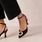 Alohas - Cinderella Crystal Embellished High-Heel Pumps