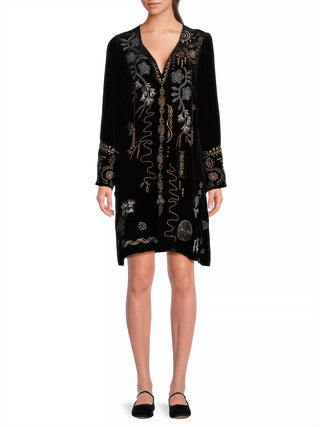 Johnny Was - Vestido relaxado com manga quimono JENAI