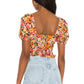 For Love & Lemons - Sylvie Puff Sleeves Top