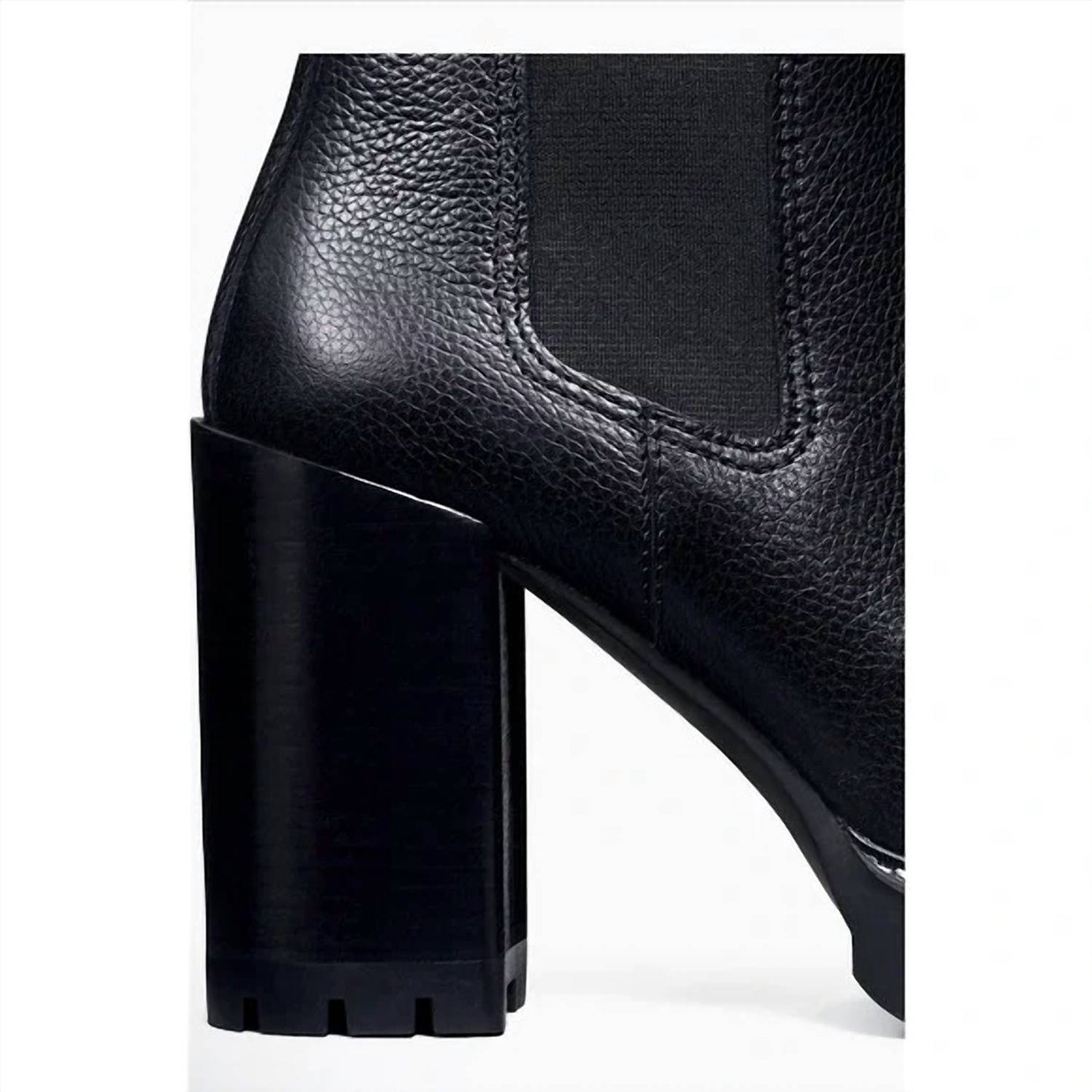 Tory Burch - Women's Carson 70mm Lug Sole High Heel Booties