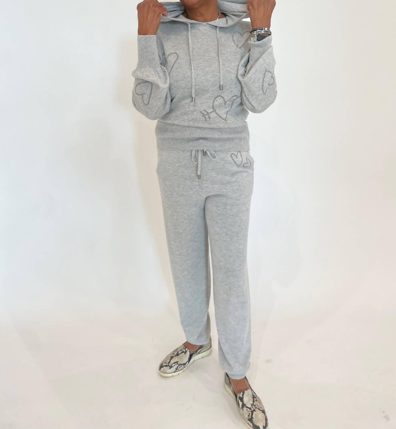 Brodie Cashmere - Heart Hot Fix Joggers