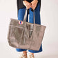 Mersea - Women's La Plage Metallic Tote Bag