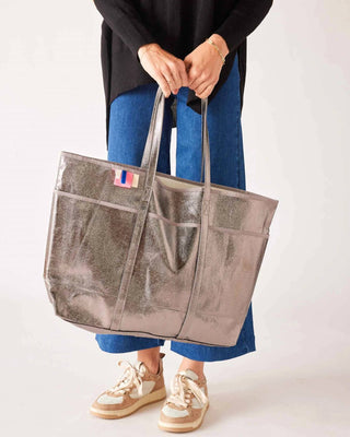 Mersea - Women's La Plage Metallic Tote Bag