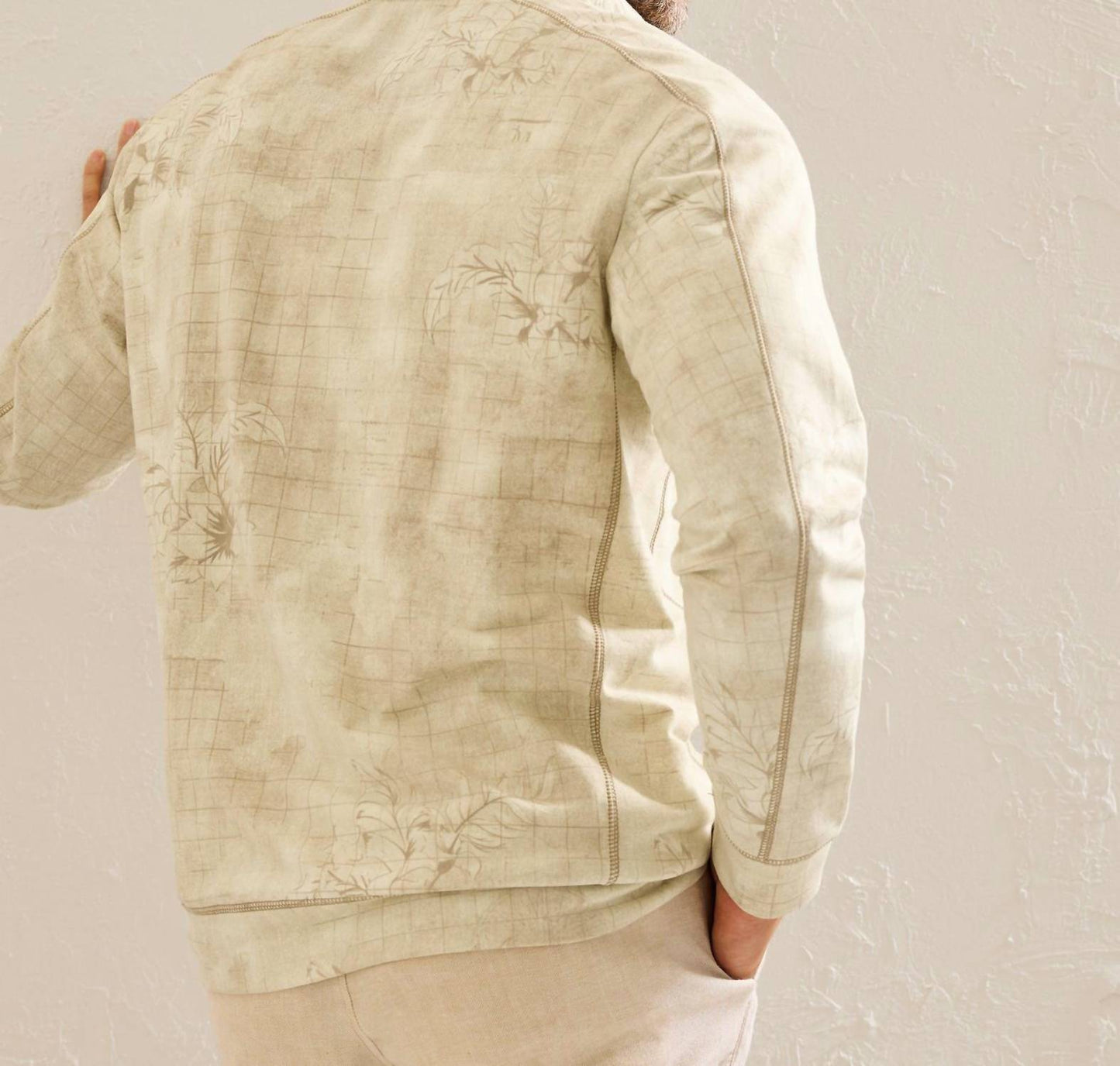 Tommy Bahama - Ben And Terry Tropic Half Zip Sweatshirt