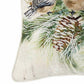 Raz Imports - Winter Cottage Chickadees Pillow #4215983