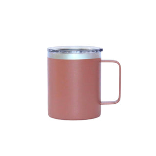Creative Gifts International - Caneca de viagem de aço inoxidável com alça
