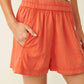 Free People - Poplin Pull On Short