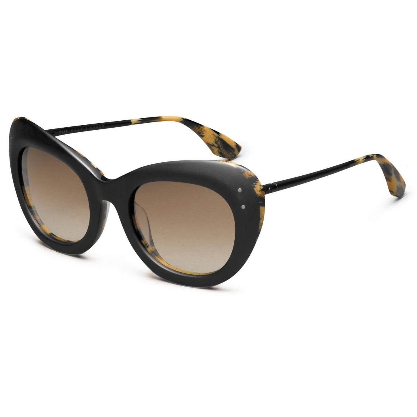 Ivi Vision - Faye - Polished Leopard / Bronze Gradient Lens