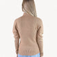 &Merci - Ribbed Mock Neck Sweater