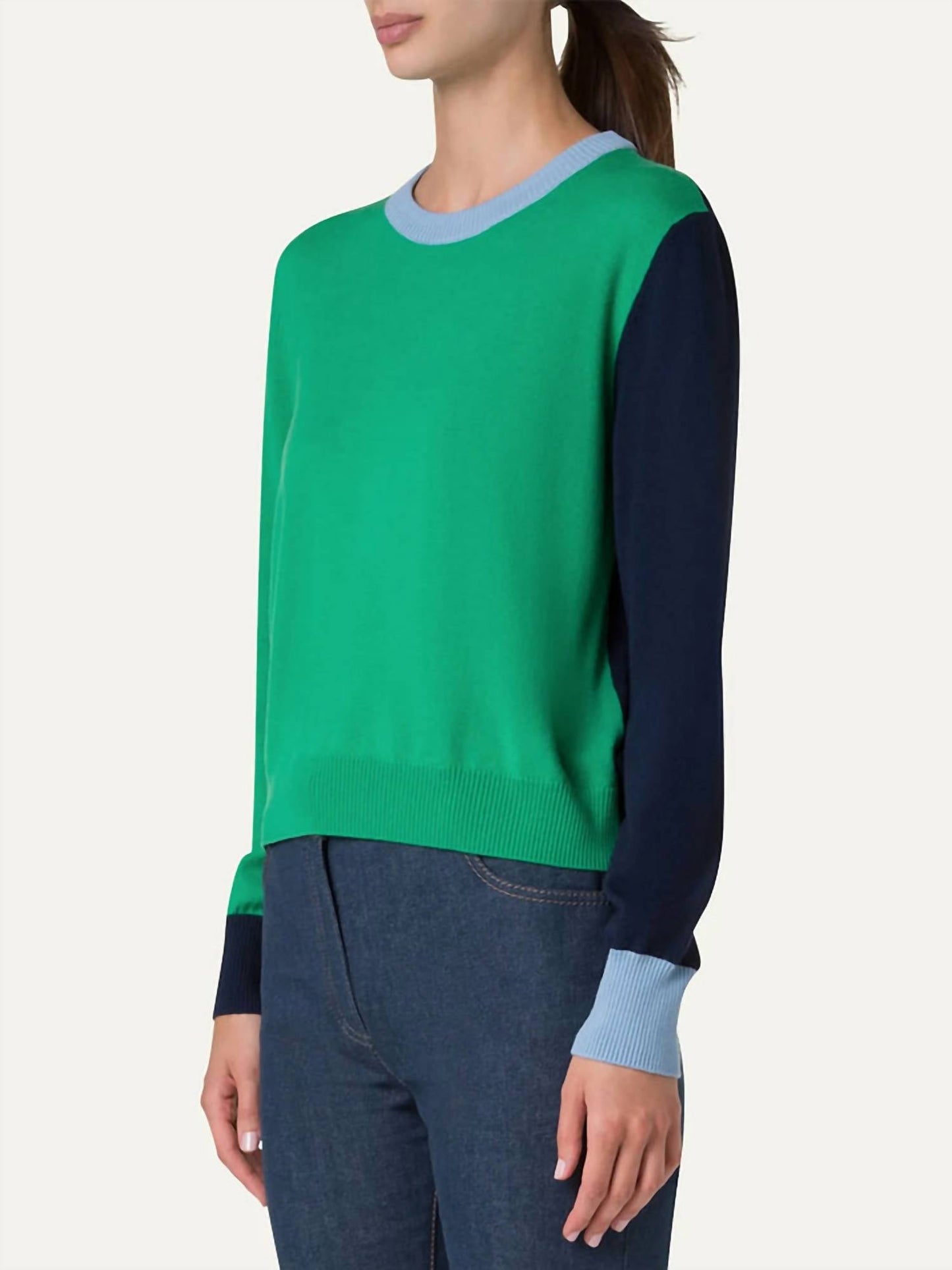 Akris Punto - Merino Colorblock Sweater