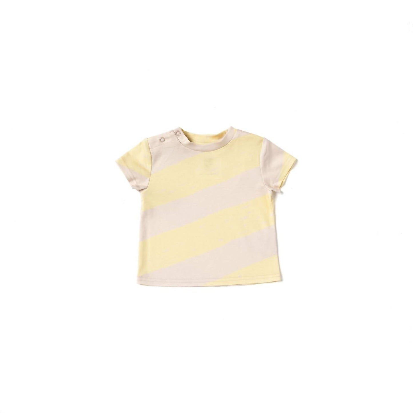 Omamimini - Baby Boxy T-Shirt with Stripes