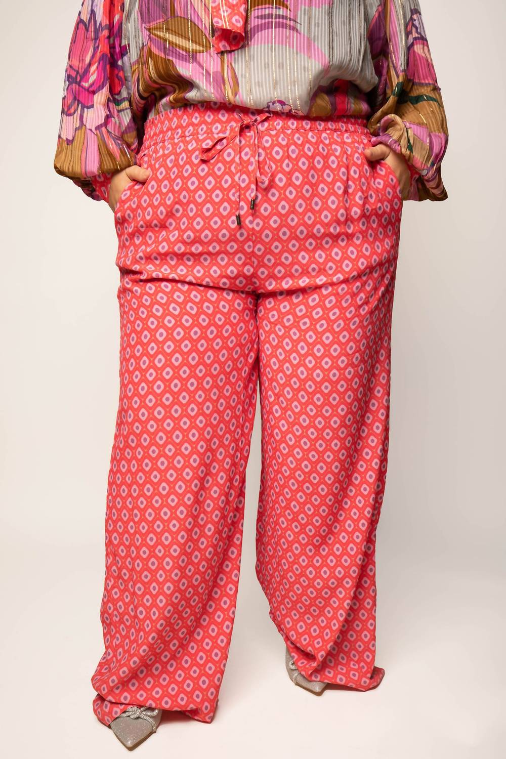 -Bl^Nk- - Eniya Wideleg Pant