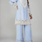 Zaalima Fashion - Straight Tunic Set Cotton - Noor-e-rang