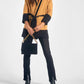 Elan - Belted Color Block Cardigan