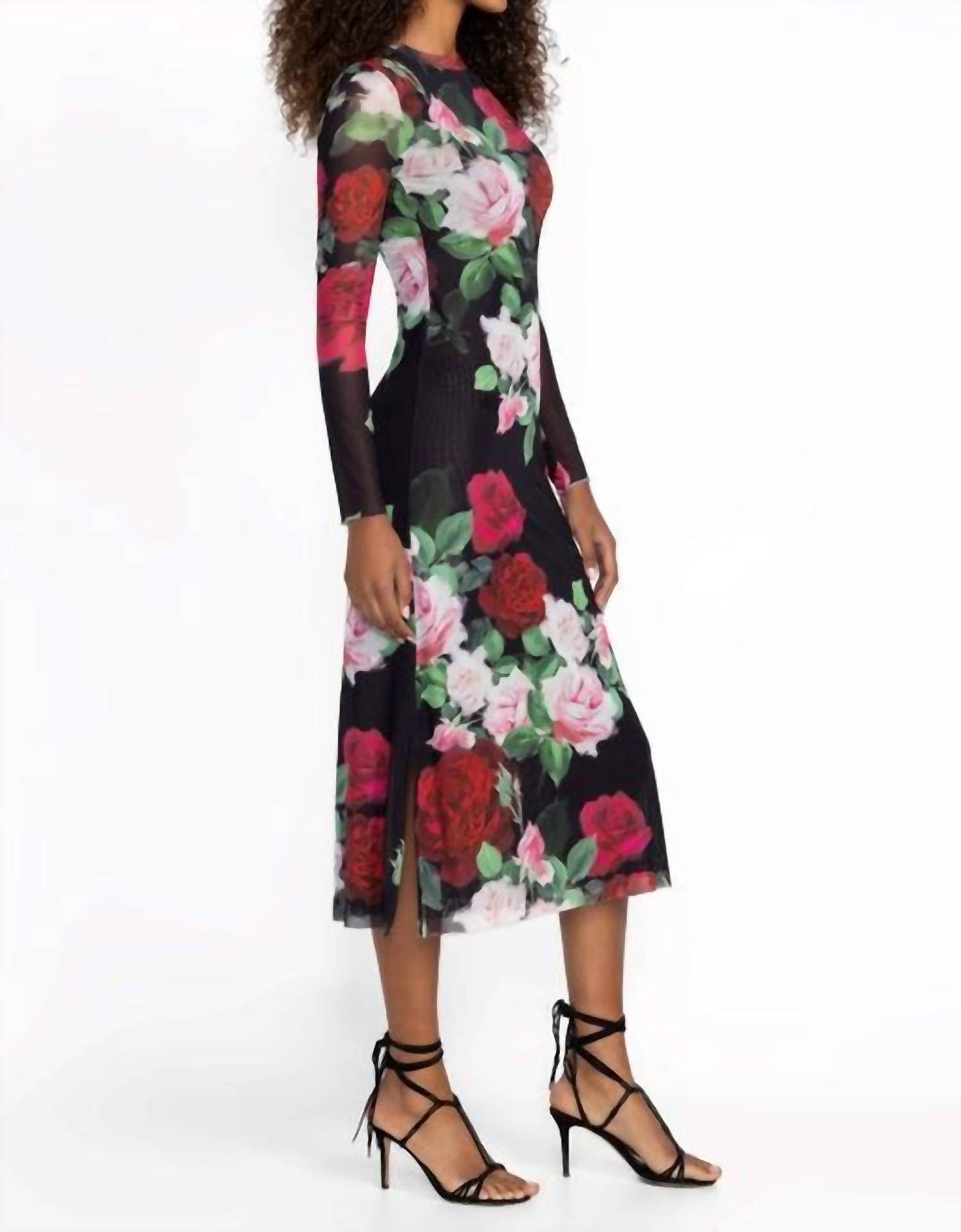 Johnny Was - LOLIA MESH MIDI DRESS