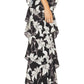 Alice + Olivia - Lotus High Rise Wide Leg Ruffle Pants