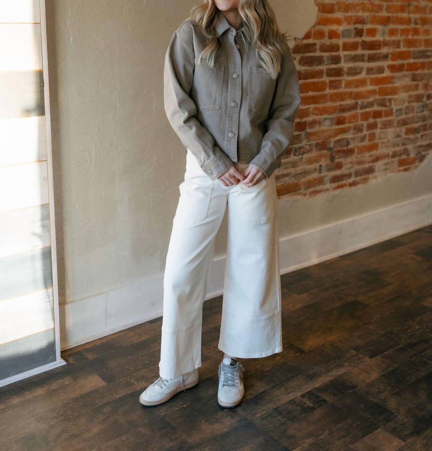 Z Supply - All Day Cropped Washed Jacket