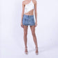 Che By Chelsey - Jacqueline Denim Mini Skirt