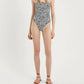 Compania Fantastica - Floral Print Swimsuit