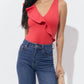 Adelyn Rae - Palmas Asymmetrical Ruffle Bodysuit