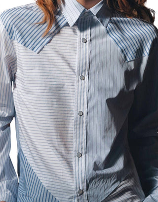 Cissa - Raw Edge Western Shirt