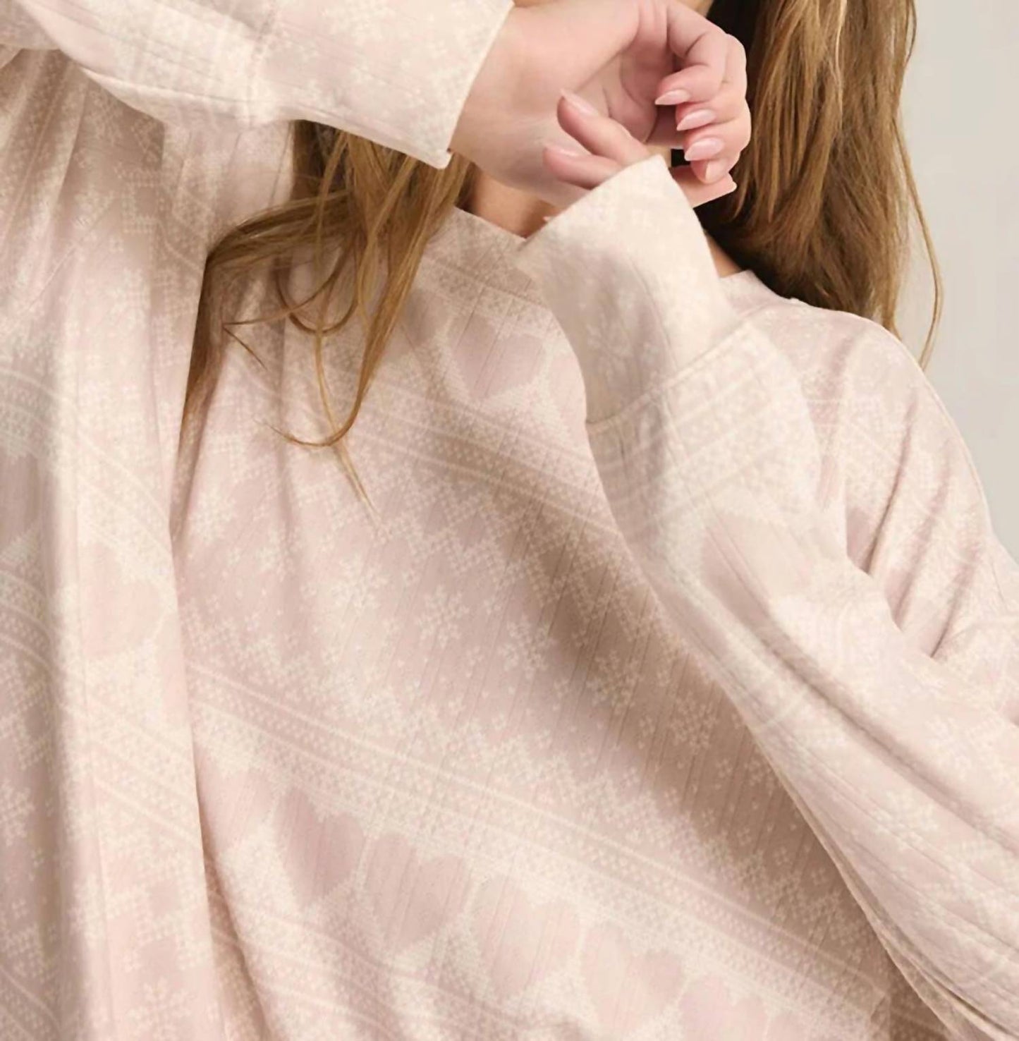 Z Supply - Fairisle Heart Top
