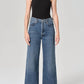 Agolde - Dame High Rise Wide Leg Petite Jean