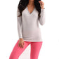 French Kyss - Jackson Long Sleeve Kashmira Top
