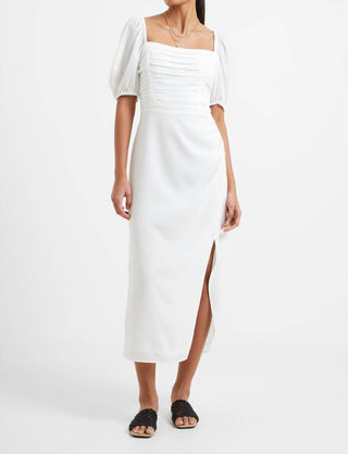 Conexão Francesa - Vestido Midi Afina Verona Ruched