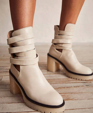 Free People - Botas Jesse Femininas Recortadas