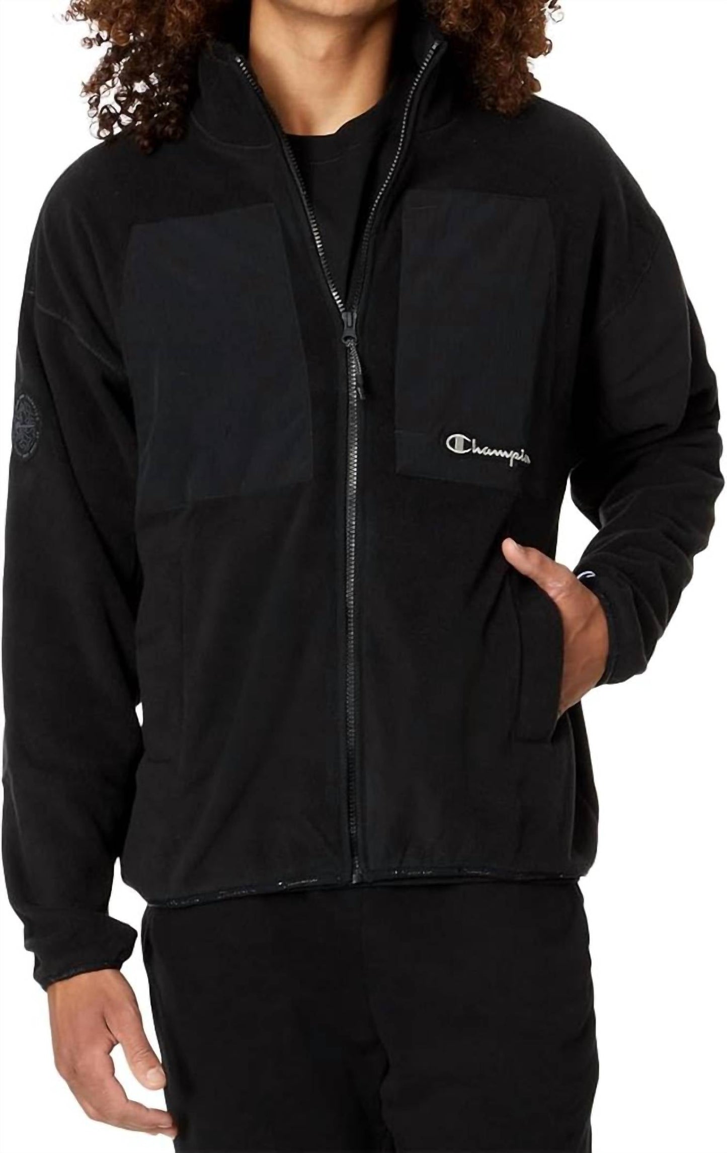 Champion - Polar Fleece Mockneck Jacket