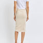 Judy Blue - High Waist Front Slit Denim Skirt
