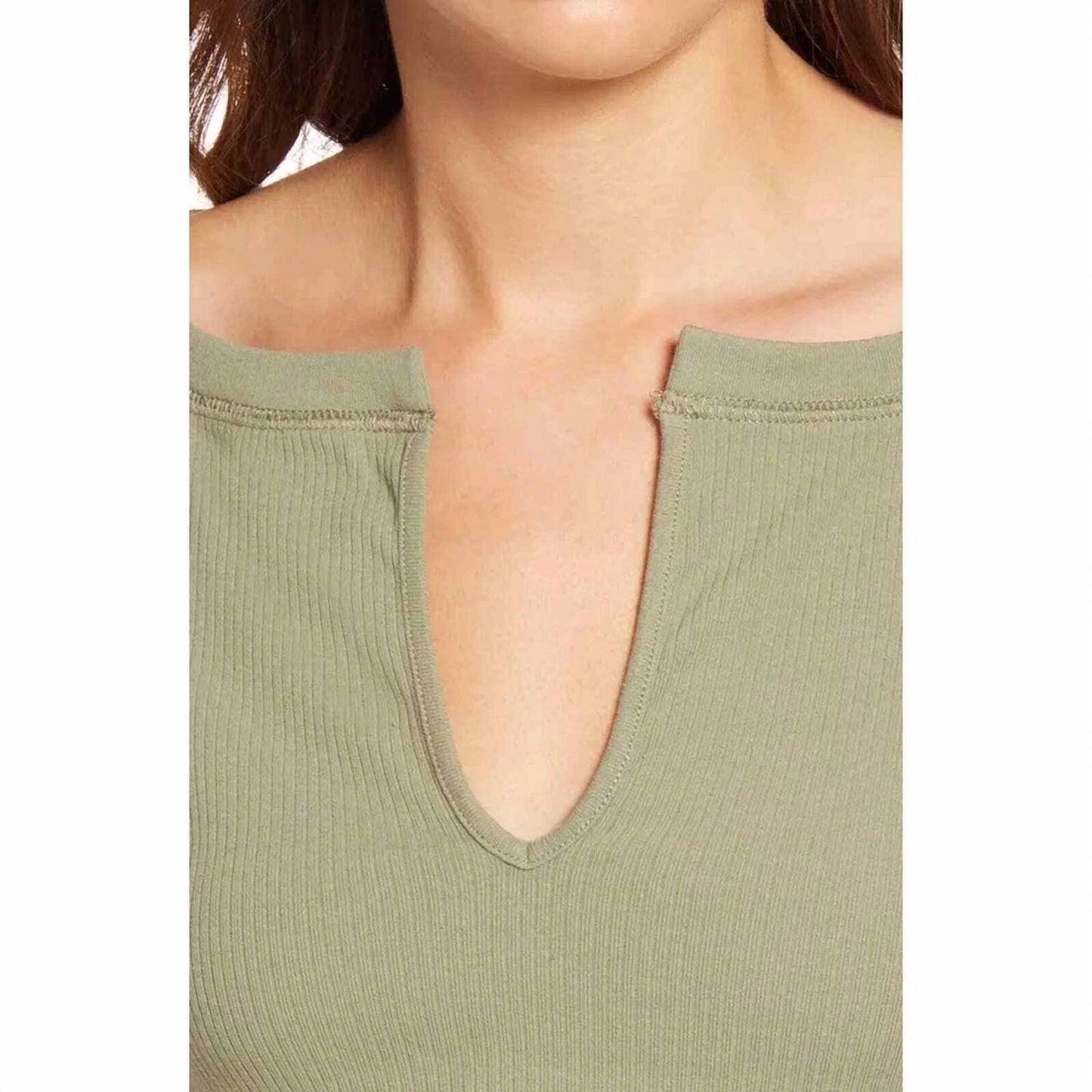 Free People - Blake Baby V-neck Tee