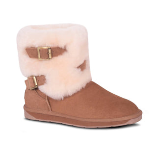 Cloud Nine - Botas femininas com duas fivelas